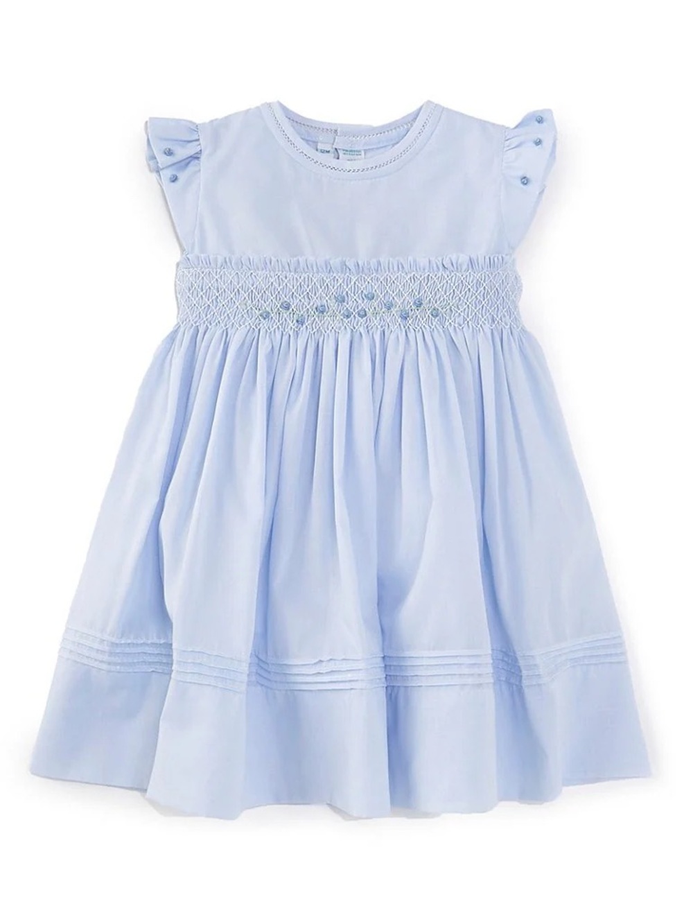 NEW ✨ Feltman Brothers Light Blue Garden Rose Smocked Dress